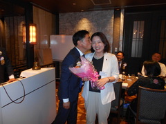 清水会長＆奥様お疲れ様でした。