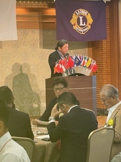 海部ライオンズクラブ会長L澤田崇