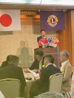 我が愛西ライオンズクラブ会長L近藤武