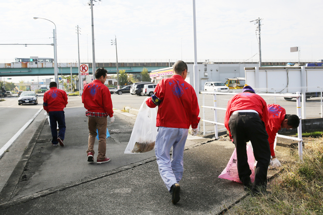 ３R合同事業　ごみゼロ運動　西尾張中央道クリーン大作戦