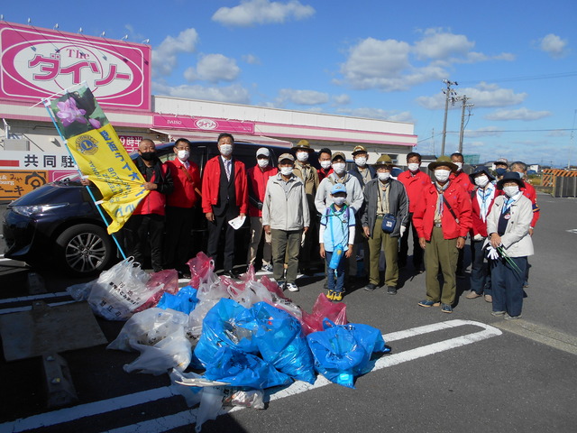 ３Ｒ合同アクティビティ「ごみゼロ運動西尾張中央道クリーン大作戦」