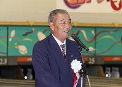 挨拶　会長Ｌ村上安徳