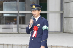 来賓挨拶　津島警察署長　木村俊正様