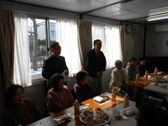 石巻中央LCの会長 L佐々木喜蔵より挨拶を頂きました