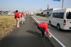 清掃活動中④