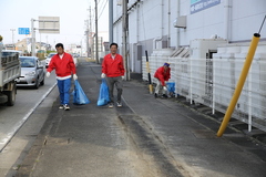 清掃活動中⑤