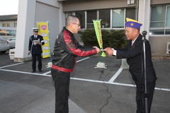 名古屋西尾張ハーレー会へのお礼進呈