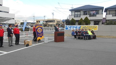 ご来賓挨拶　愛西市長日永貴章さま
