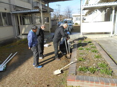 看板設置作業中②