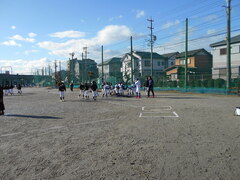 野球教室風景