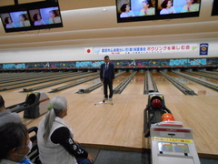 来年の開催を約束する第一副会長Ｌ佐藤精一