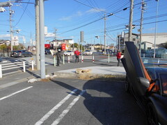交通安全お願いします！