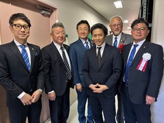 来賓の方々と