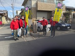 旧街道にある道標。歴史を感じます。