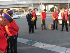 交通安全協会の方の挨拶